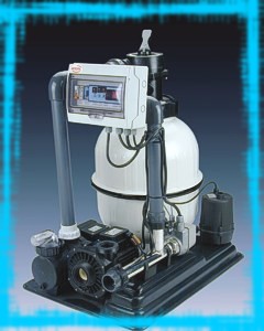 Filtracja i hydromasa w wannie - compact kit Cronos